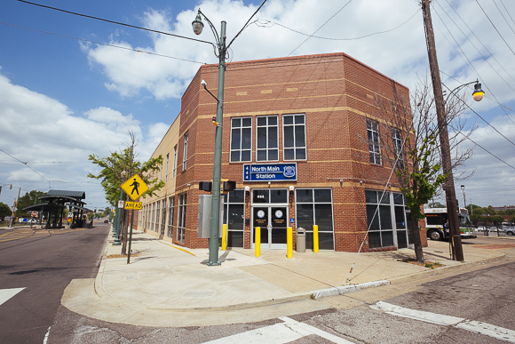 Memphis Police Station North in Memphis Pinch District. (Ziggy Mack)