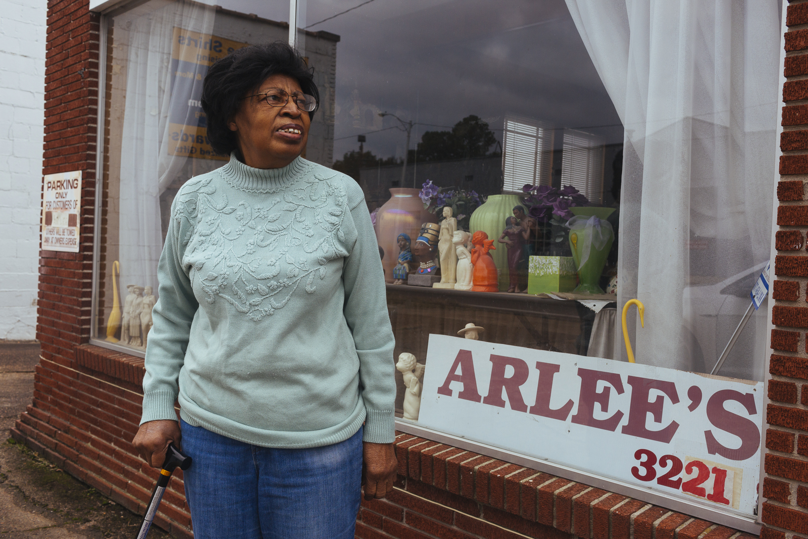 Arlee Applewhite opened Arlee's Ceramic Center in 2000, but almost 20 years later, she's struggling to find young people still interested in the craft. (Ziggy Mack)