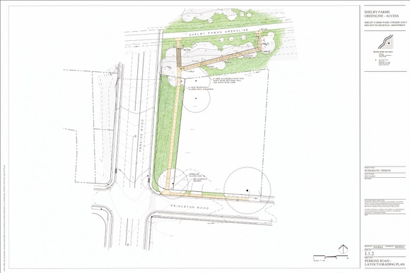Design for Perkins access to the Greenline from Ritchie Smith Associates