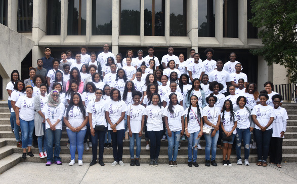 One hunded high school students were selected to participate in this year's DDS Symposium.