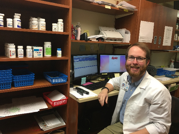 Pharmacist Sean Altendorf heads up the new Baptist Specialty Pharmacy in East Memphis.