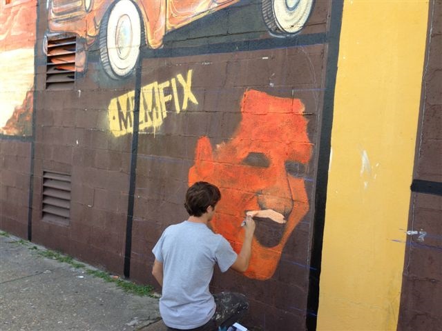 Artwork from local artists is an integral component of MEMFix events.