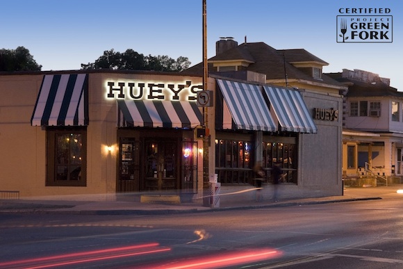 Huey's restaurant in Midtown
