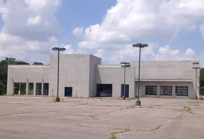 The building was formerly an auto dealership.and has sat empty for several years.