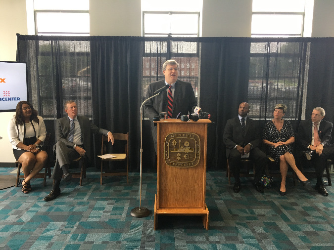 Memphis Mayor Jim Strickland announced The 800 Initiatce in May, with a $500,000 investment from the city.