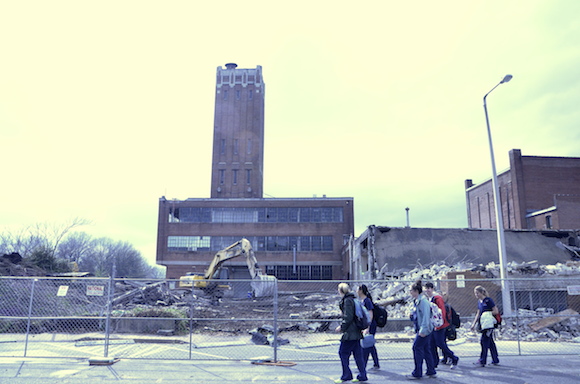Demolition on Beale