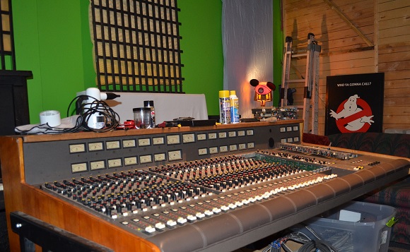 The 1980s vintage MCI 600 console recently purchased by High-Low Recording