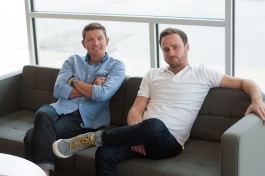 Mike Carpenter (left) and Joel Halpern (right) are partners at creative firm Loaded For Bear