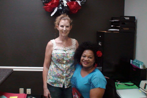 H&M co-owners: nurse practitioner Lolita Horton (left) and clinical administrator Stephanie Martin