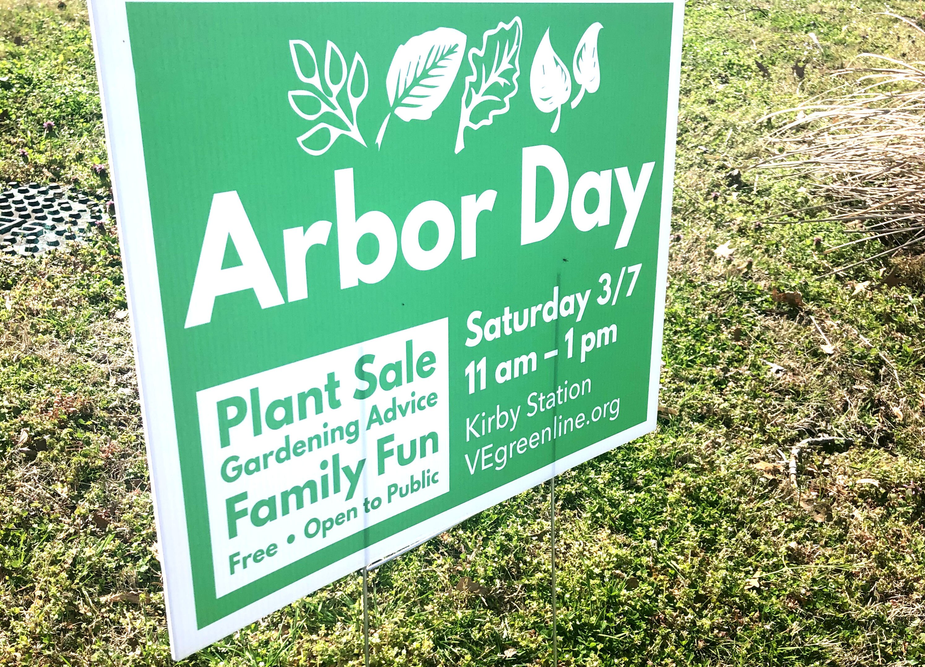 Arbor Day is a national holiday that encourages people to plant trees.This year's Arbor Day Celebration was a first for the V&E Greenline. (Ashley Davis)