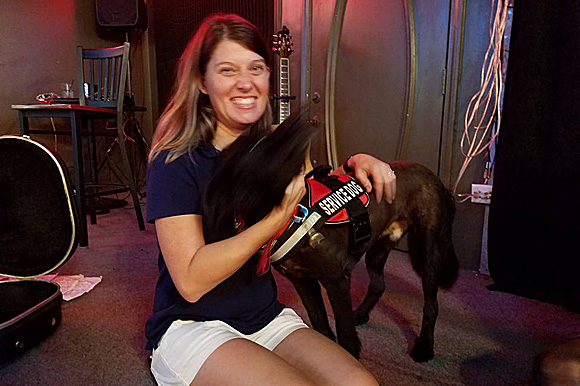 Rebecca Wilson, owner of Paw Paw's Pets, is president of Mid-South Canines for Veterans.