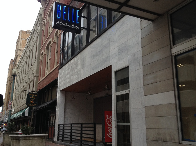 117 Prime is going in at the site of the former Belle southern bistro.
