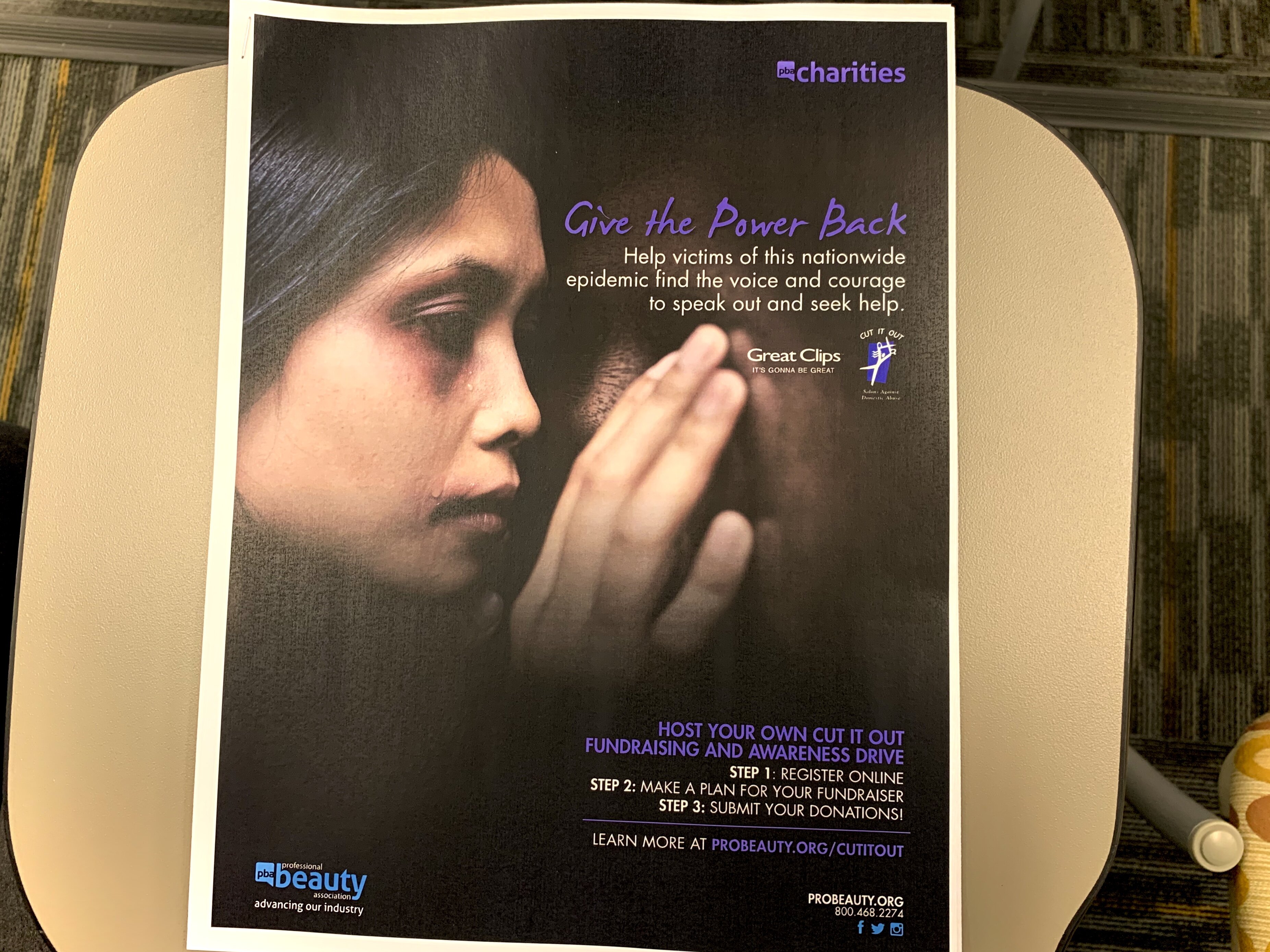 The Shelby County Crime Victims and Rape Crisis Center is using training materials from the national CUT IT OUT program to train Mid-South beauty industry professionals to identify signs of domestic violence among clients. (Memphis CUT IT OUT).
