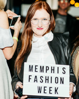 Participants of Memphis Fashion Week attend a runway show at Memphis College of Art. 