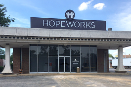 HopeWorks will be moving into the neighborhood in September.  They are in the process of renovating the former Southern Security Federal Credit Union on Summer Avenue to equip it for classroom instruction for the Personal and Career Development and a