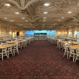 The Belle Venue's main hall can hold between 200 and 250 people. Countless proms, weddings, family reunions and other special occasions have been held at the venue since it opened in 1972. (A.J. Dugger III)