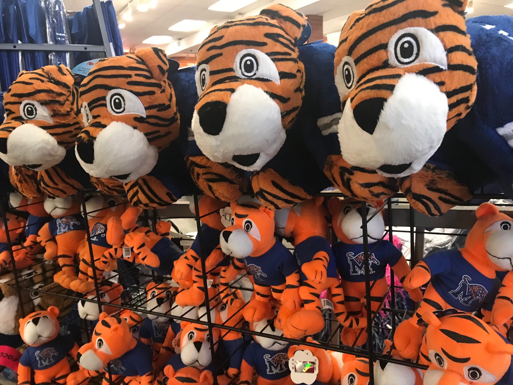 At Tiger Bookstore, Tigers branded merchandise accounts for 40 percent of gross sales. (Cole Bradley)