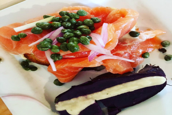 Le Jardin will sell dishes like smoked salmon.