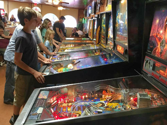 The Memphis Pinball Wedding Day Knockout tournament in Oct. 2016.