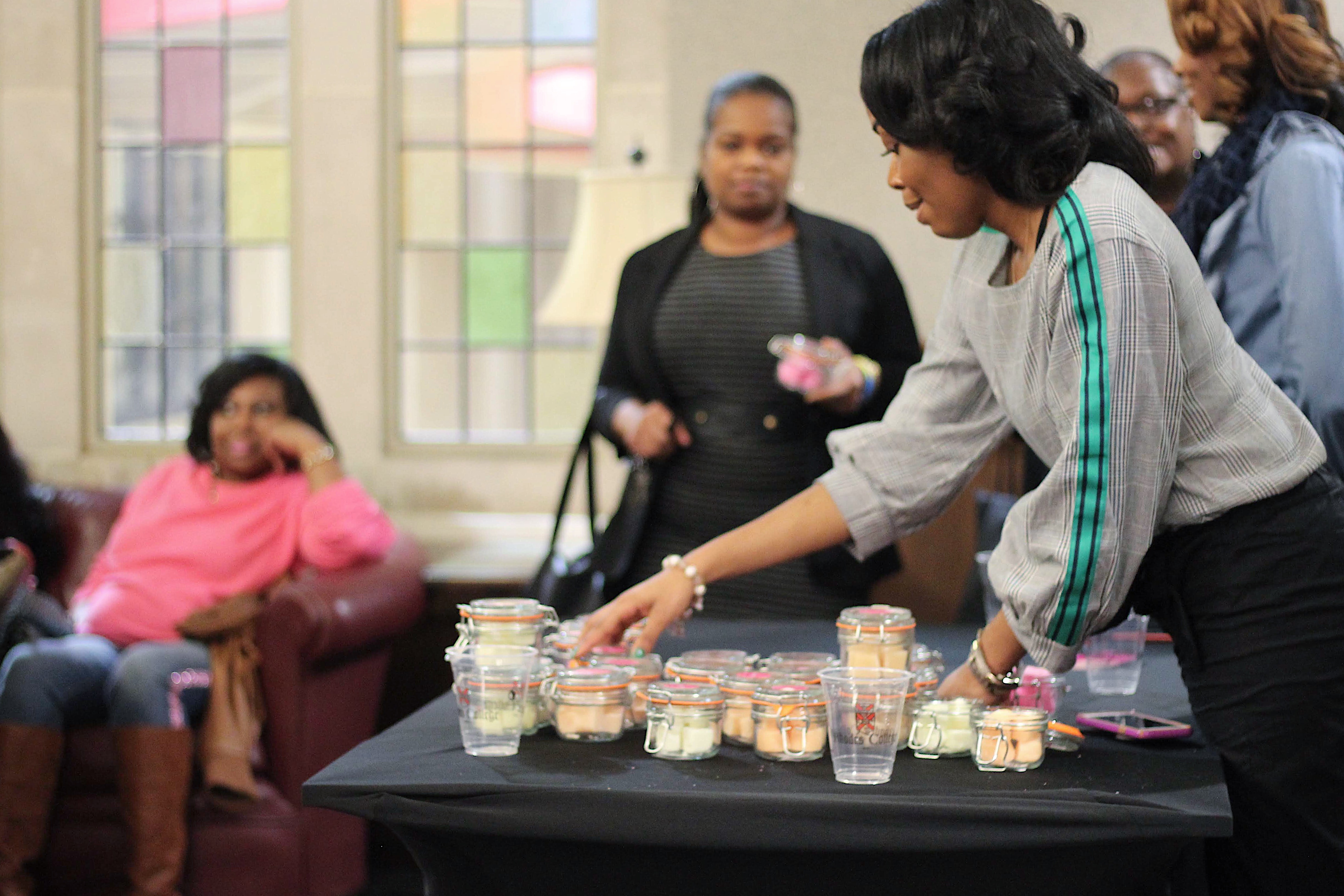 Tatyana Muhammed sold enough of her sugar scrub product to surpass start-up costs for the last 4 months. (Submitted)