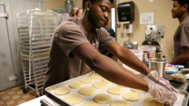 Almost 30 at risk youth have been employed with Sweet LaLa’s Bakery since it opened in 2014.