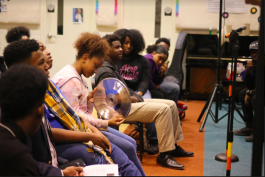 More than 50 middle and high school students engaged with local music industry experts and learned about everything from production to publicity to how vinyl records are made at a January 18 event held at Stax Music Academy. (Submitted)