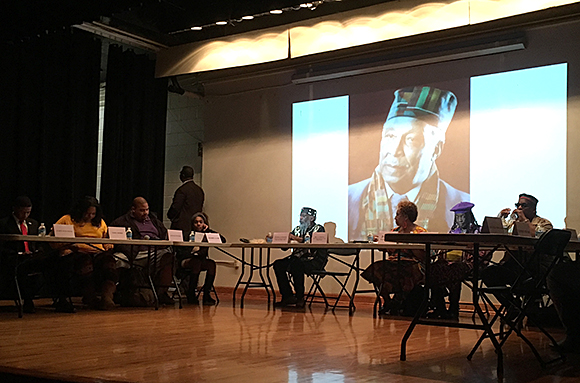 A symposium held at LeMoyne Owen College on February 9 explored Withers' ties with Dr. Martin Luther King Jr. and the civil rights movement in Memphis.