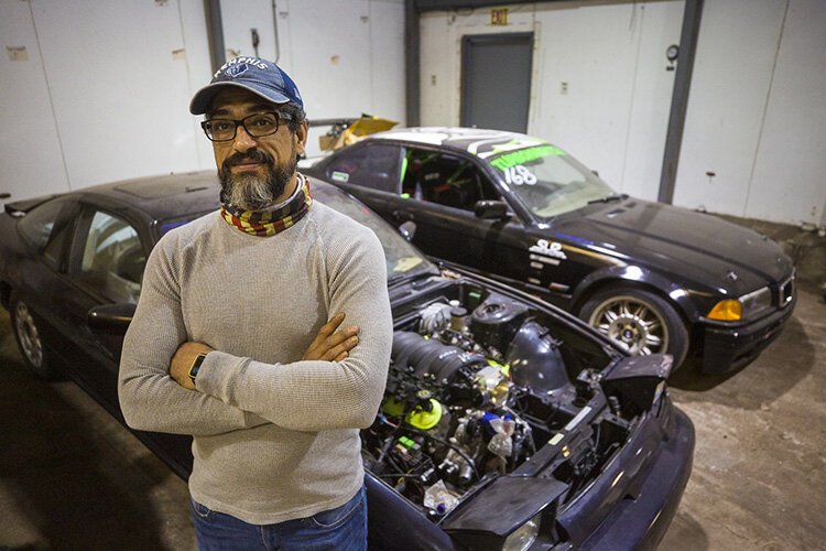 Muhsen "Moe" Najdawi parlayed his passion for cars into Turbo Knights, an auto shop in Whitehaven.