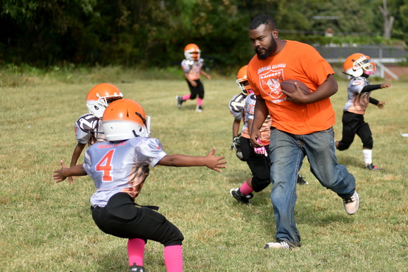 The Orange Mound Raiders has approximately 23 volunteers and coaches throughout the year focused on mentoring youth in Orange Mound through sports. 