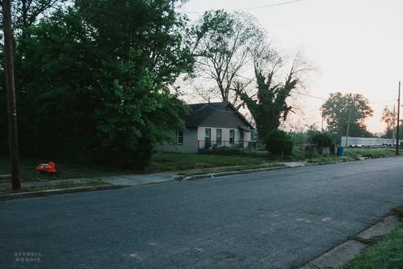 A once occupied house sits abandoned after being acquired by MLGW.
