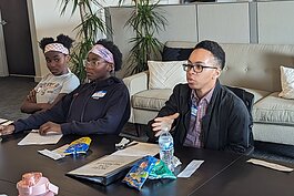 Young people have played an integral role in the development of the More for Memphis plan. These photos are from a MFM Youth Council meeting held in June 2023.
