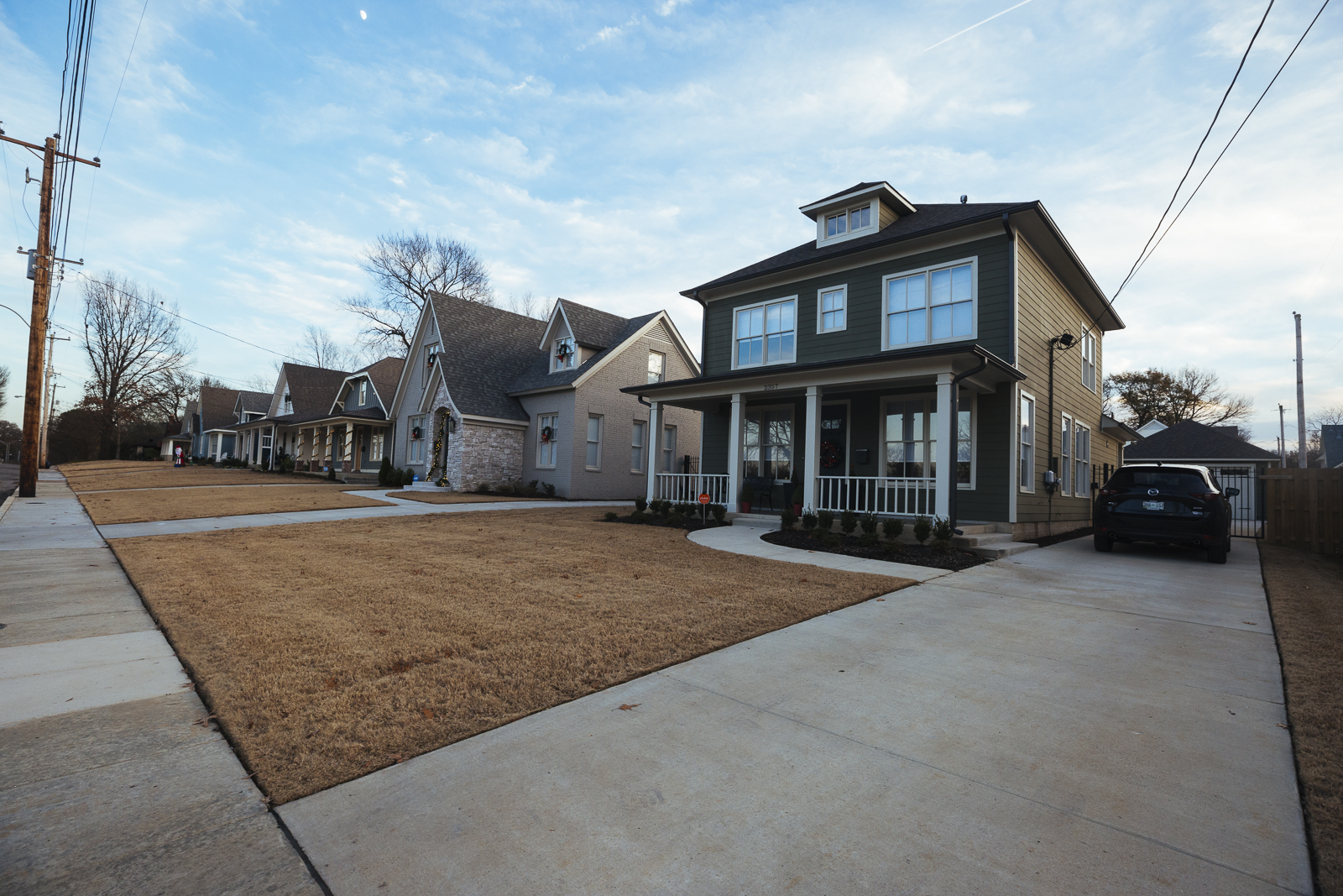 New homes on Autumn Avenue and Circle Drive are selling in the $300,000 to $350,0000 range, which are some of the highest property values in the area. (Ziggy Mack)