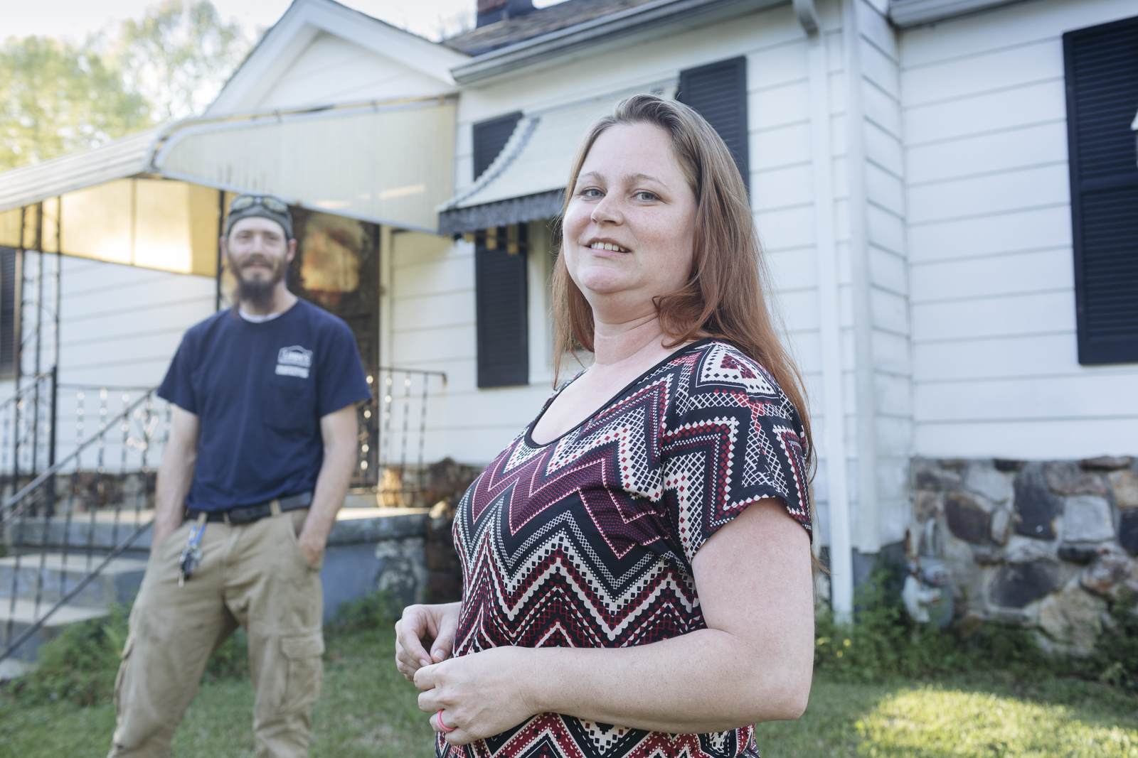 Leslie and John Clark purchased their home in Frayser with a loan from The Works, Inc. (Ziggy Mack)