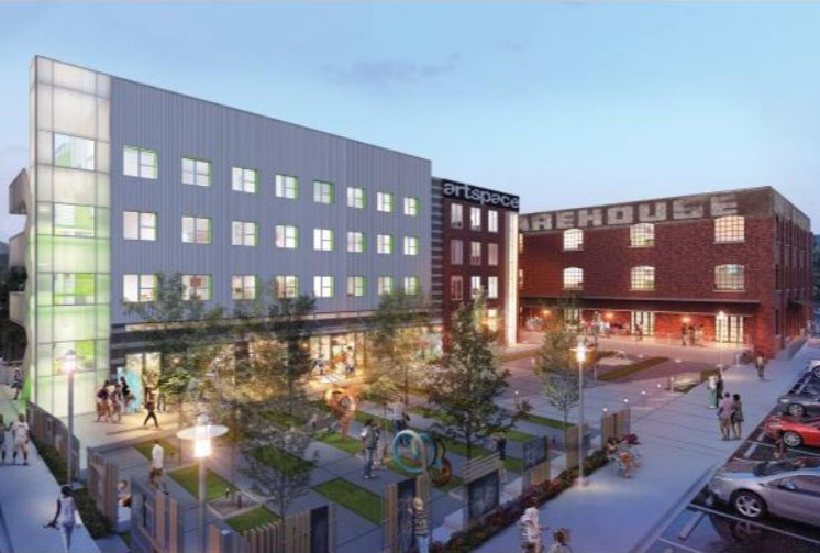 The Memphis mixed-use project includes new construction and adaptive reuse.