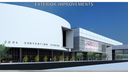 Proposed exterior improvements to the Convention Center