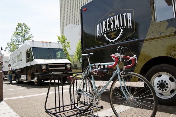 The Bikesmith and The Henny Penny retail trucks