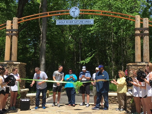 Germantown Greenway ribbon cutting