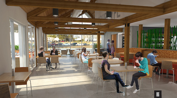 Rendering of LYFE Kitchen in East Memphis