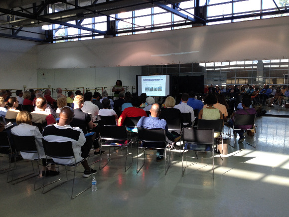 The Memphis 3.0 public meeting was held at Ballet Memphis in Cordova.