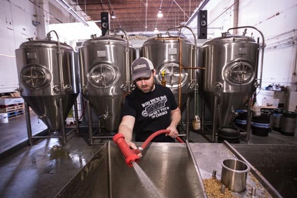 Memphis Made head brewer Drew Barton