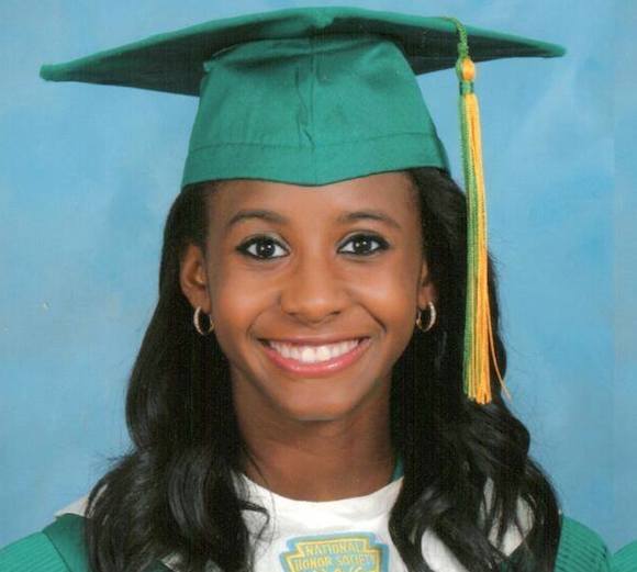 Candace Grisham, Valedictorian of Central High School's class of 2014