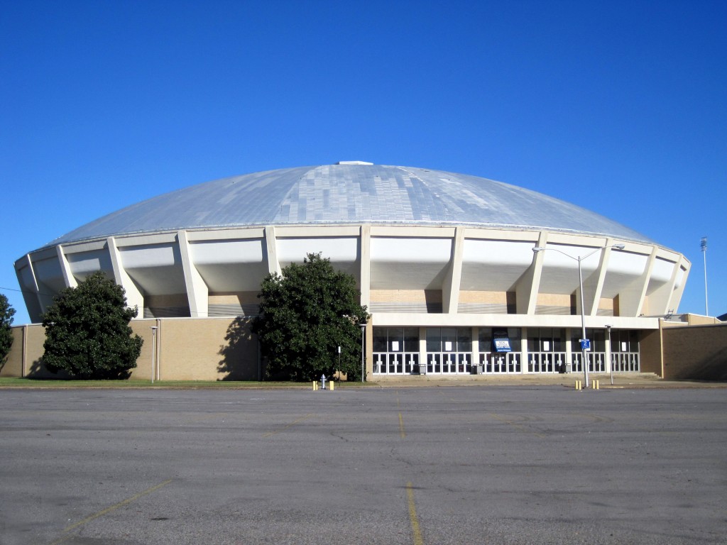 The future of the Mid-South Coliseum, a once-popular entertainment venue, is bleak