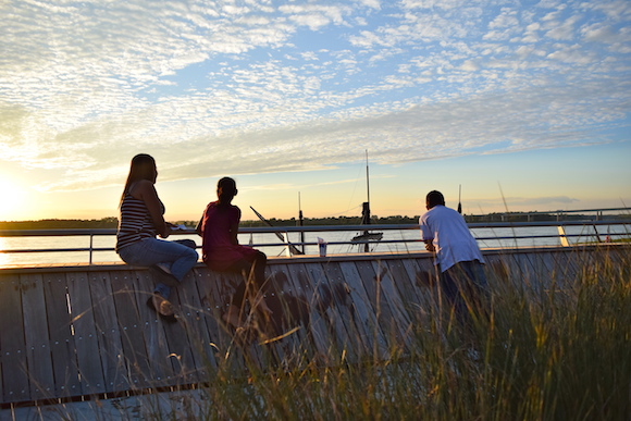 At a cost of $43.6 million, Beale Street Landing transforms two acres of scrub trees and inaccessible waterfront into a multi-use, public amenity