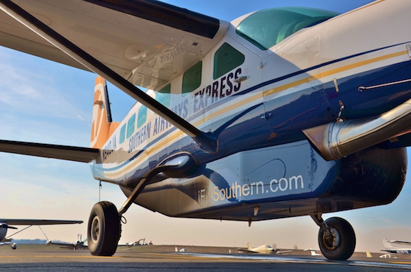Southern Airways Express services eight cities in the southern U.S.