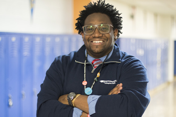 Adrian Smith teaches 10th-grade English at KIPP Memphis Collegiate High School