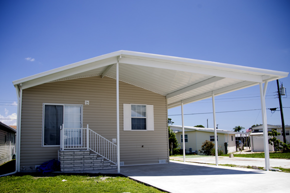 Trailer Estates modular home. 