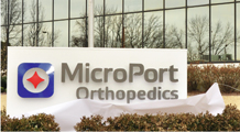 MicroPort Orthopedics sign