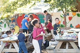 Hugs Come With Opportunity At Carpenter Art Garden
