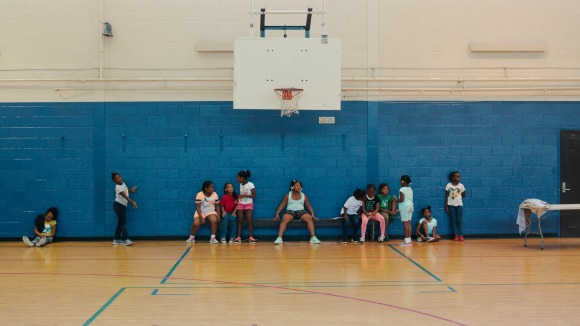 Children at Frayser's Ed Rice Community Center