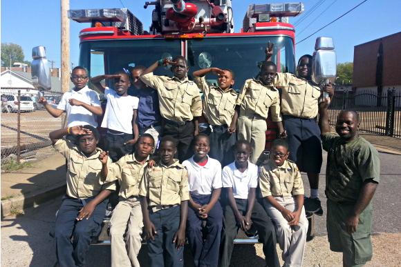 James Malone and the Boys Scouts of America are bringing Scouting to Frayser